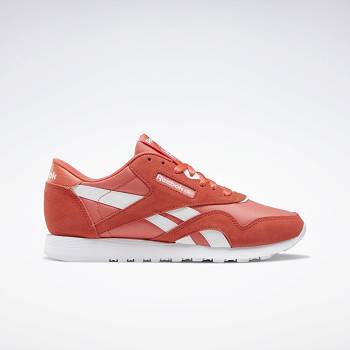 Reebok Classic Nylon Oranzove - Damske Tenisky